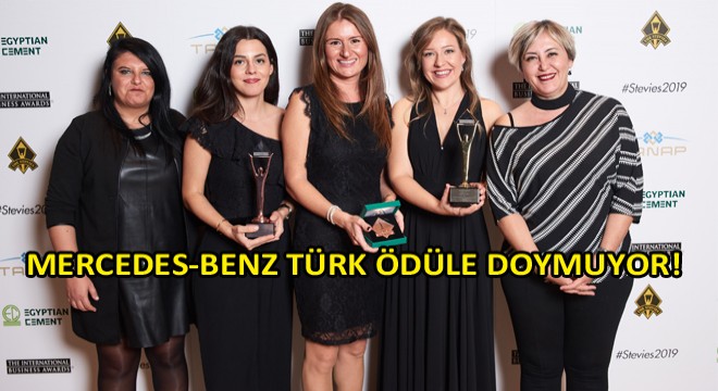 Mercedes-Benz Türk'e 2 Stevie Ödülü Birden