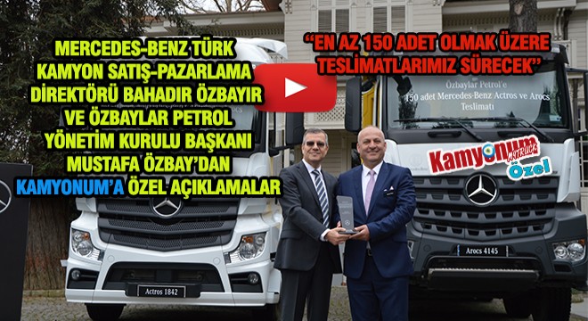 Mercedes-Benz Türk'ten ve Özbaylar'dan Açıklamalar
