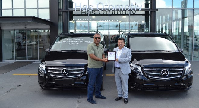 Mercedes-Benz Türk'ten Ülger Turizm'e 16 adet Vito Tourer Tteslimatı