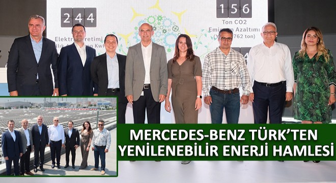 Mercedes-Benz Türk'ten Yenilenebilir Enerji Hamlesi