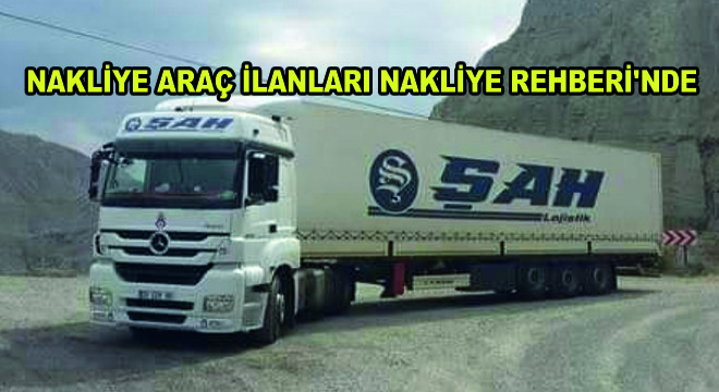 Nakliye Araç İlanları Nakliye Rehberi'nde