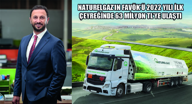 Naturelgaz’ın Favök’ü 2022 Yılı İlk Çeyreğinde 63 Milyon TL’ye Ulaştı