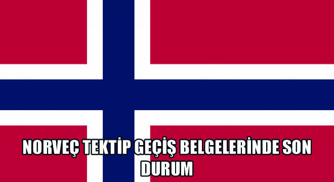 Norveç Tektip Geçiş Belgelerinde Son Durum