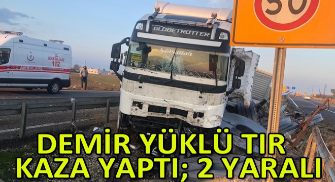 Nusaybin İpek Yolunda Trafik Kazası: 2 Yaralı