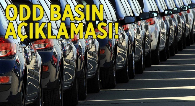 ODD ÖTV'de Yeni Bir Sisteme Geçildiğini Duyurdu