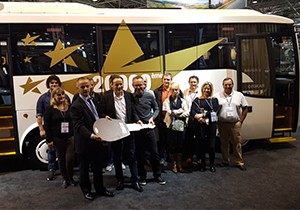 Otokar'ın 20.000'inci Sultan'ı Fransız Danh Tourisme'e teslim edildi.