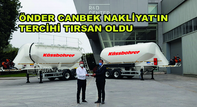 Önder Canbek Nakliyat'ın Tercihi Tırsan Oldu