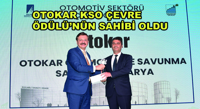 Otokar KSO Çevre Ödülü'nün Sahibi Oldu