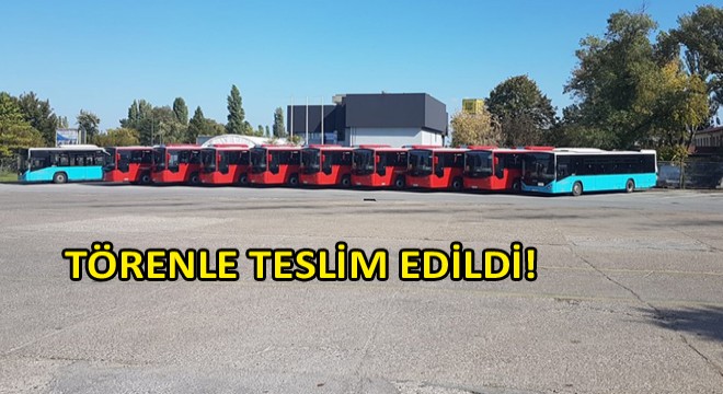 Otokar, Siparişini Aldığı 10 Adet Kent Otobüsünü Sırbistan'a Teslim Etti