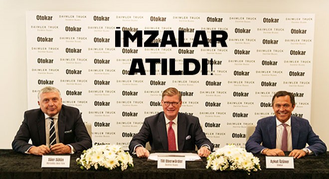 Otokar ve Daimler Buses Üretim Anlaşması İmzaladı