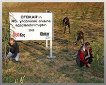 Otokar, Sakarya'da 45 Bin Fidan Dikti