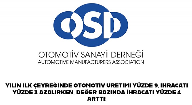 Otomotiv Sanayii Derneği Mart 2025 Verilerini Açıkladı!