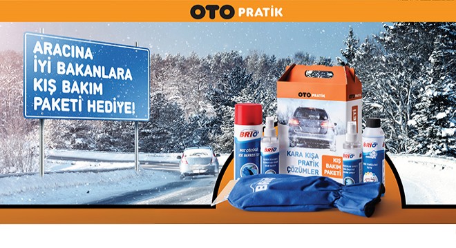 Otopratik, Kışa Özel Kampanya ile Araç Sahiplerinin Yanında