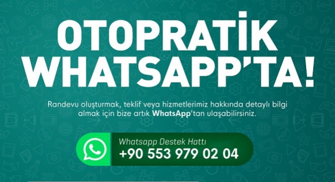 Otopratik, yeni WhatsApp destek hattı ile sektörde bir yeniliğe daha imza attı