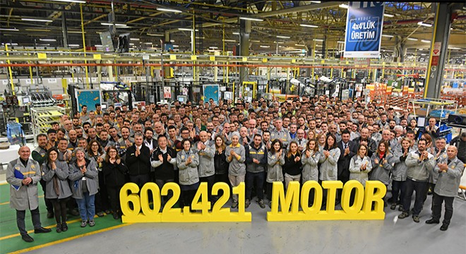 Oyak Renault'dan Rekor Motor Üretimi
