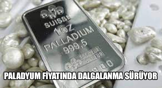 Paladyum Fiyatında Dalgalanma Sürüyor