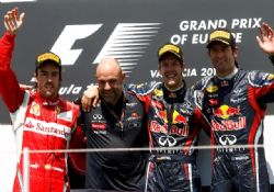 YİNE F1 PZERO, YİNE VETTEL