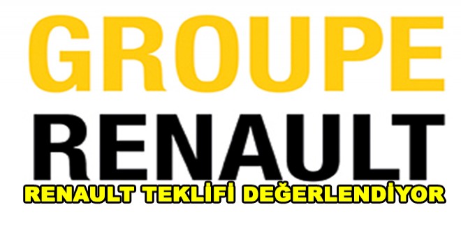 Renault Grubu, Fiat-Chrysler Automobiles'in Teklifini Değerlendiriyor