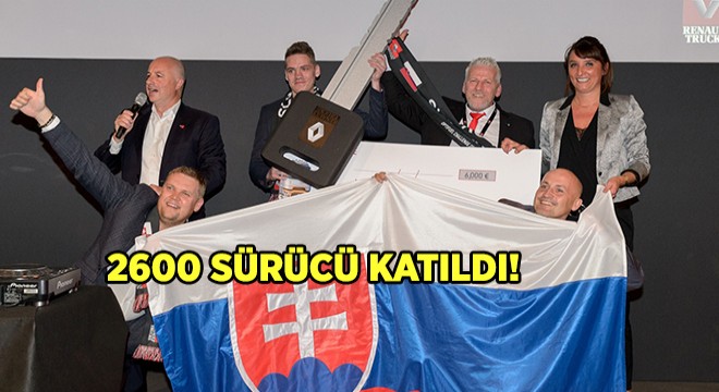 Renault Trucks Optifuel Challenge Dünya Birincisi, Slovakya Oldu
