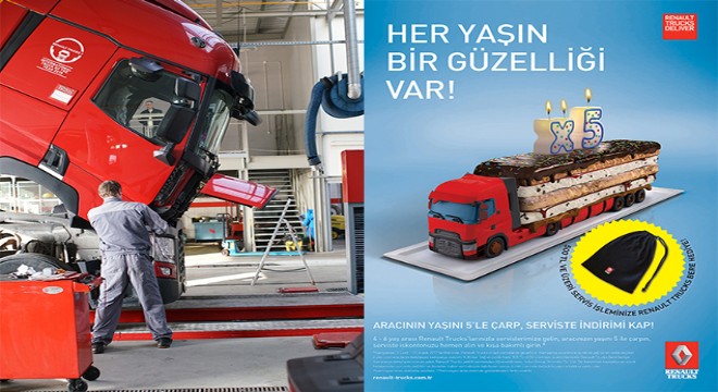 Renault Trucks’ın Kampanyasında Özel İskonto