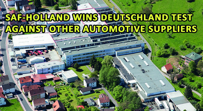 SAF-HOLLAND Wins DEUTSCHLAND TEST Against Other Automotive Suppliers