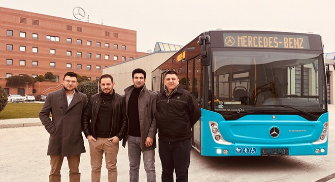 Şehir içi yolculuğun adresi Mercedes-Benz Conecto!
