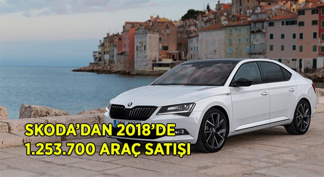 SKODA'DAN 1 MİLYON 253 BİN SATIŞ