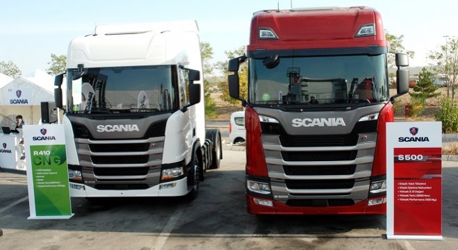 Scania, Lojistik Zirvesinde CNG'li Modelini Tanıttı