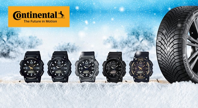 Şimdi Continental'den Kış Lastiği Almanın Tam Saati