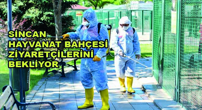 Sincan Hayvanat Bahçesi Ziyaretçilerini Bekliyor
