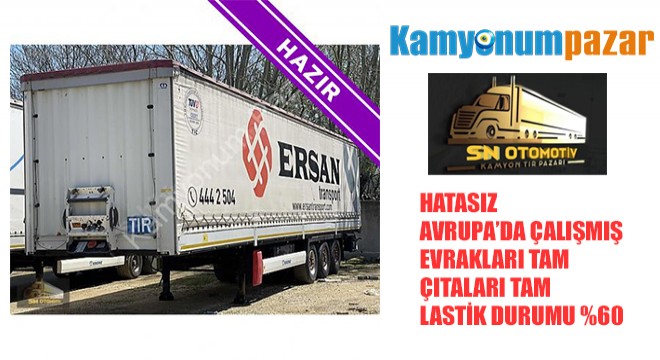 Sn Otomotiv'in Araçları Kamyonumpazar Farkı ile Tek Tık Uzağında!