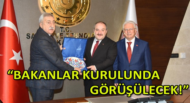 Şoför Esnafının Sorunları Bakan Varank'a da İletildi!