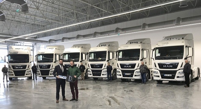 Solmaz Nakliyat'a, 6 Adet MAN TGS 18.440 BLS Uzunyol Çekici