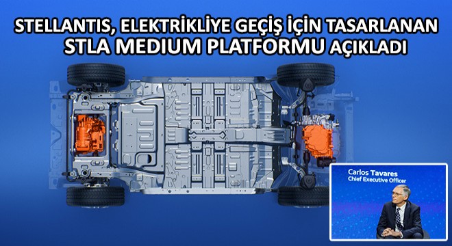 Stellantis, Küresel Pazarın Elektrikliye Geçişi İçin Tasarlanan STLA Medium Platformu Açıkladı