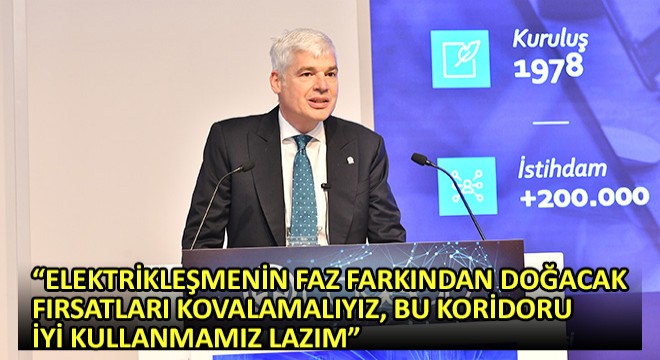 TAYSAD Yönetim Kurulu Başkanı Albert Saydam,