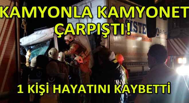 TEM Otoyolu'nda Kaza: 1 Ölü, 1 Yaralı