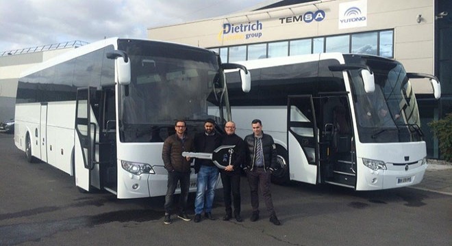 TEMSA'dan Fransa'ya 70 Otobüs