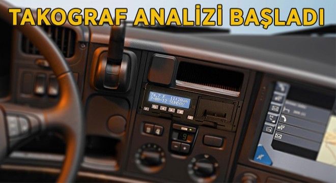 TOBB'dan Takograf Analizi