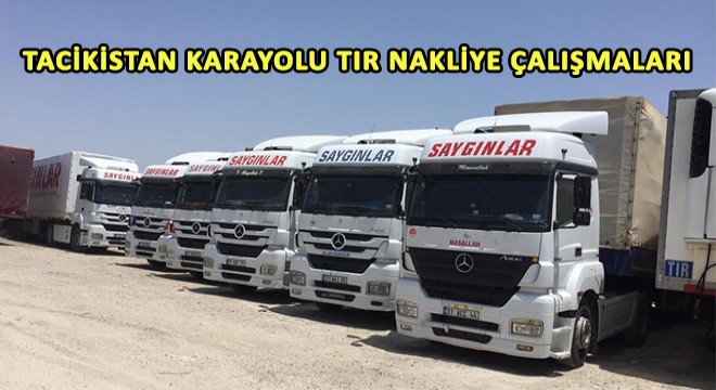 Tacikistan Karayolu Tır Nakliye Çalışmaları