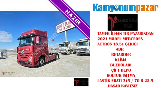 Tamer İlhan Araçlarına Kamyonumpazar Farkı ile Ulaşın!