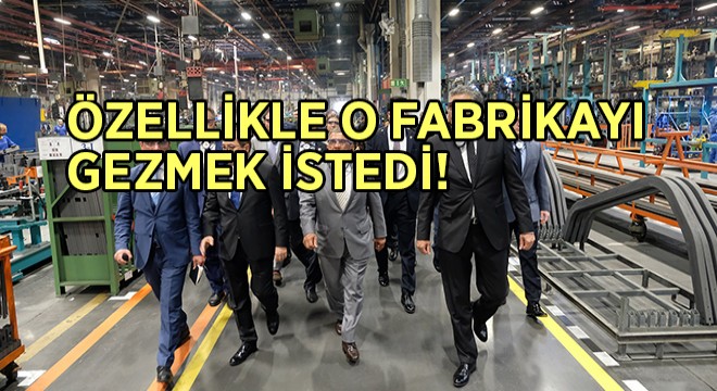 Tataristan Cumhurbaşkanı Türkiye'de Hangi Fabrikayı Ziyaret Etti?