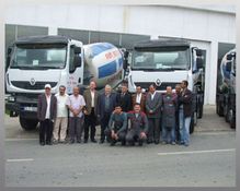 Çetaş'tan Eras'a Beş Adet Renault Kerax