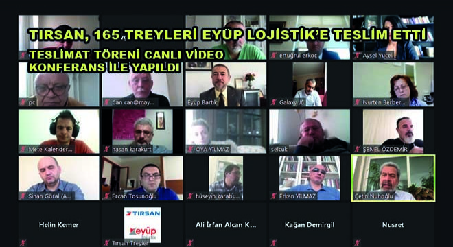 Tırsan, 165 Treyleri Eyüp Lojistik'e Teslim Etti