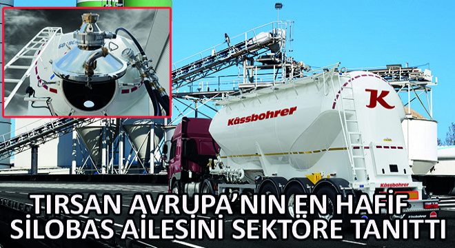 Tırsan Avrupa'nın En Hafif Silobas Ailesini Sektöre Tanıttı
