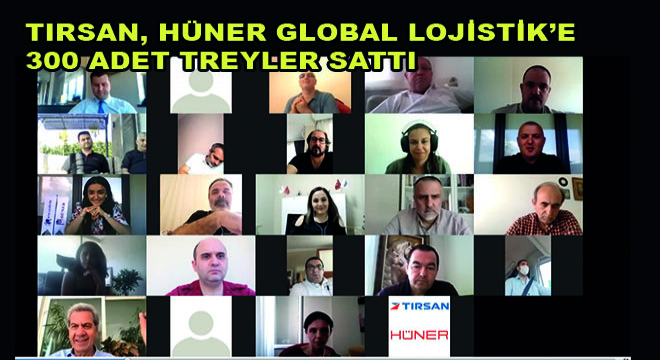 Tırsan, Hüner Global Lojistik'e 300 Adet Treyler Sattı