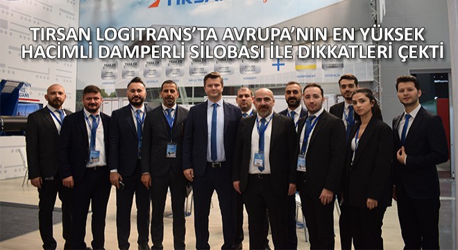 Tırsan Logitrans'ta Avrupa'nın En Yüksek Hacimli Damperli Silobası ile Dikkatleri Çekti