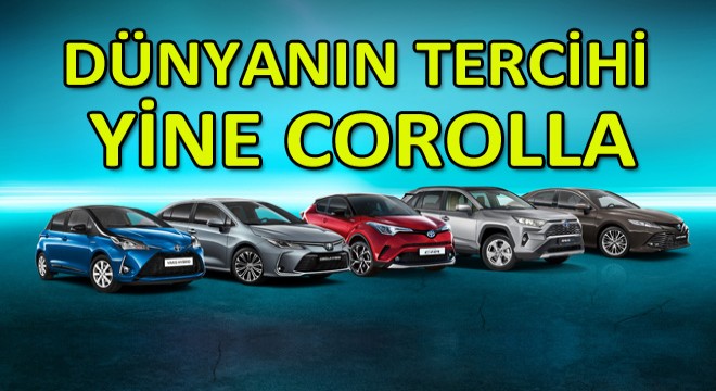 Toyota Otomobil Satışlarındaki Liderliğini Sürdürdü