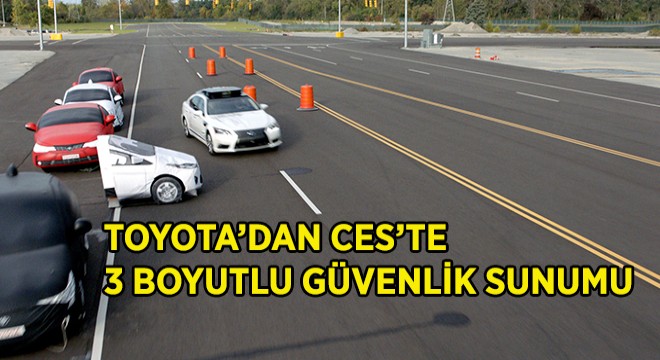 Toyota'dan CES'te 3 Boyutlu Sunum