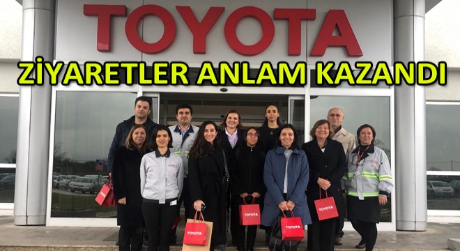 Toyota'dan Örnek Bağış!