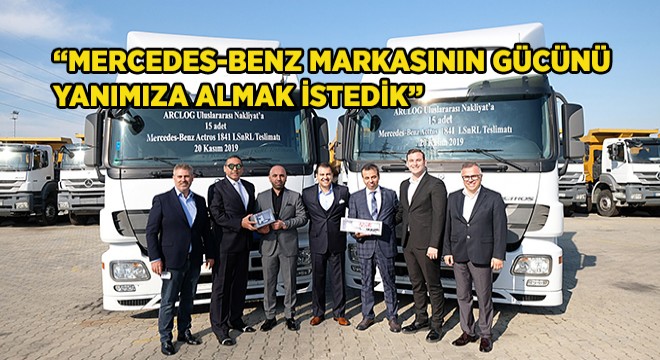 TruckStore ARCLOG Uluslararası Nakliyat'a 15 Adet Çekici Teslim Etti